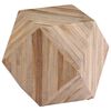 vidaXL Sidebord gjenvunnet teak 40x40x40 cm