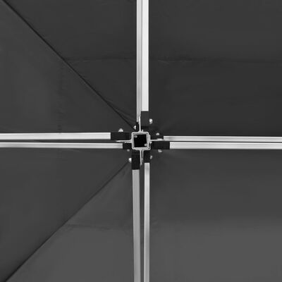 vidaXL Profesjonelt foldbart festtelt aluminium 4,5x3 m antrasitt