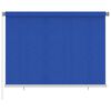 vidaXL Utend&oslash;rs rullegardin 200x140 cm bl&aring; HDPE