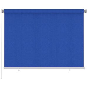 vidaXL Utend&oslash;rs rullegardin 200x140 cm bl&aring; HDPE