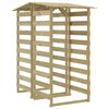 vidaXL Hagepergolaer med tak 2 stk 100x90x200 cm impregnert furu