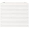 vidaXL Plantekasse hvit 80x80x68,5 cm heltre furu