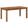 vidaXL Kaffebord LAREN Naturlig 49 x 100,5 x 45 cm Solid akasietre
