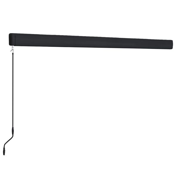 vidaXL Manuell kassettmarkise 300x250 cm blå og hvit