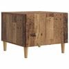vidaXL Kaffebord med skuff Gammelt tre 49 x 50 x 40 cm Konstruert tre