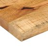 vidaXL Bordplate 90x20x3,8 cm naturlig kant grovt heltre mangotre