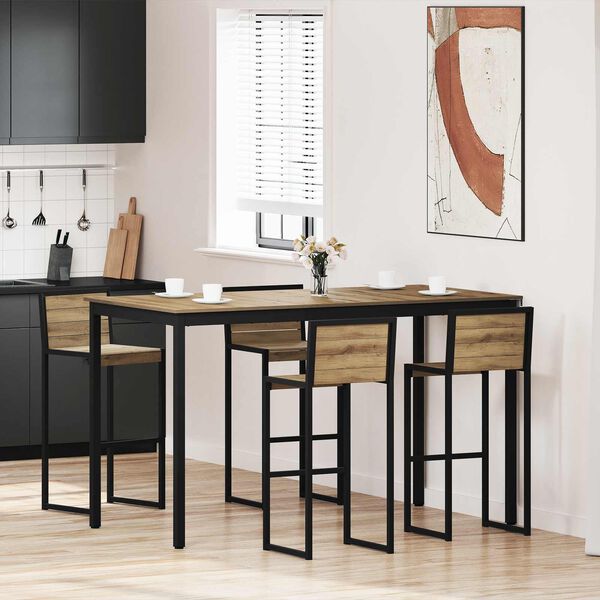 vidaXL Spisebord Konstruert tre