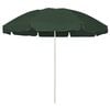 vidaXL Strandparasoll gr&oslash;nn 240 cm