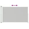 vidaXL Uttrekkbar sidemarkise 200x300 cm kremhvit