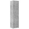 vidaXL Hylle betonggr&aring; 45x42,5x185 cm konstruert tre