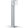 Steinel Stolpelampe med sensor GL 80 LED IHF CUBO s&oslash;lv 055486