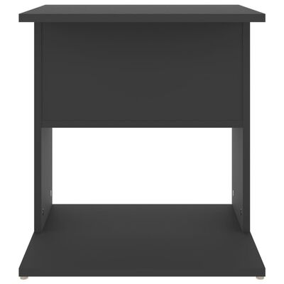 vidaXL Sidebord grå 45x45x48 cm sponplate