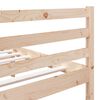 vidaXL Sengeramme heltre furu 140x190 cm