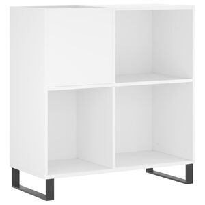 vidaXL Hifi-benk hvit 84,5x38x89 cm konstruert tre