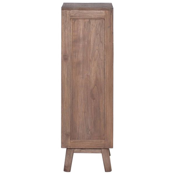 vidaXL Skjenk med 5 skuffer 40x30x100 cm heltre teak