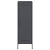 vidaXL Highboard antrasitt 36x39x113 cm stål