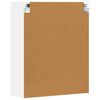 vidaXL Hengende skap med hylle Hvit 59 x 20 x 71.5 cm Konstruert tre