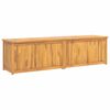vidaXL Hageboks 200x50x55 cm heltre teak