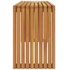 vidaXL Hagebenk Brun 110 x 30 x 45 cm Heltre teak