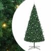 vidaXL Juletre med dekorative strenglys gr&oslash;nn 400 cm PVC