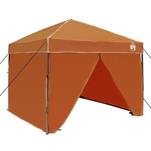 vidaXL Canopy telt 243 x 243 x 251 cm Oransje stoff