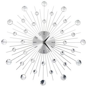 vidaXL Veggklokke med kvartsurverk 50 cm moderne design