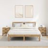 vidaXL Nattbordskap 2 pcs Artisan Eik 40 x 35 x 47,5 cm Konstruert tre