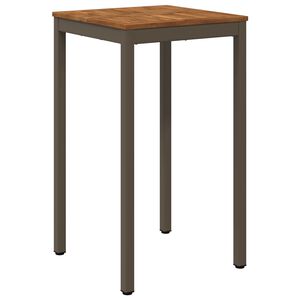 vidaXL Hagebarbord Naturlig og Kaffe 60 x 60,5 x 105 cm