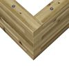 vidaXL Plantekasse 110x40x23 cm impregnert furu
