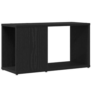 vidaXL TV-benk svart eik 60x24x32 cm konstruert tre