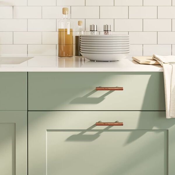 vidaXL Skaph&aring;ndtak 20 stk bronse 64 mm rustfritt st&aring;l