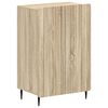 vidaXL Sko Skap ZWOLLE 59,5 x 39,5 x 91,5 cm Konstruert tre Sonoma eik