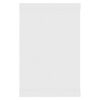vidaXL Vegghyller kubeformet 2 stk hvit 60x15x23 cm konstruert tre