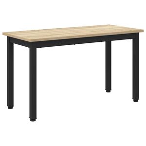 vidaXL benk Sonoma eik 80 x 35 x 45 cm Konstruert tre