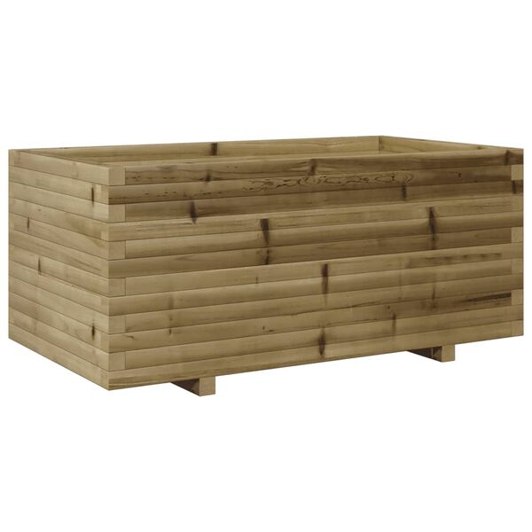 vidaXL Plantekasse 110x60x49,5 cm impregnert furu