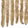 vidaXL Insektgardin beige 56x200 cm chenille