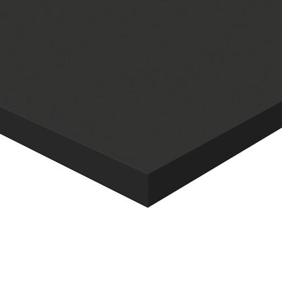 vidaXL Hylleplater 8 stk svart 60x30x1,5 cm sponplate