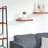 vidaXL Vegghylle Veggmontert R&oslash;d 40 x 23,5 x 4 cm Konstruert tre
