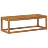 vidaXL Utend&oslash;rs Krakk Benk Solid akasietre Naturlig 115 x 43 x 37 cm