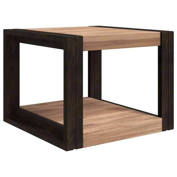 vidaXL Baderomsskap 45x45x35 cm heltre teak