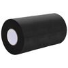 vidaXL Kunstig gress tape selvheftende Svart 10 x 0,15 cm Uvevd Stoff