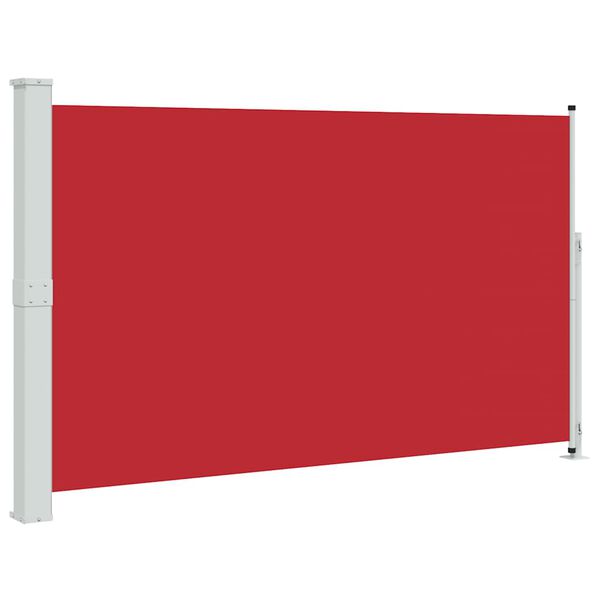 vidaXL Uttrekkbar sidemarkise 180x300 cm r&oslash;d