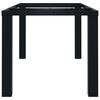 vidaXL Spisebordben I-ramme 180x80x72 cm