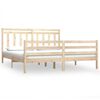 vidaXL Sengeramme heltre 180x200 cm Super King