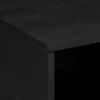 vidaXL Salongbord svart 80x50x40 cm konstruert tre