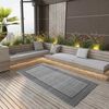 vidaXL Uteteppe ARAKIL gr&aring; 120x180 cm PP