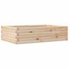 vidaXL Plantekasse 90x60x23 cm heltre furu