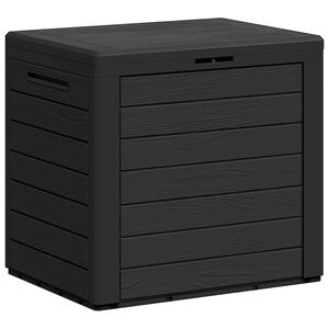 vidaXL Putekasse for hage antrasitt 58,5x46x55 cm polypropylen