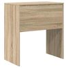 vidaXL Skrivebord Annet Sonoma eik 70 x 40 x 76 cm Konstruert tre
