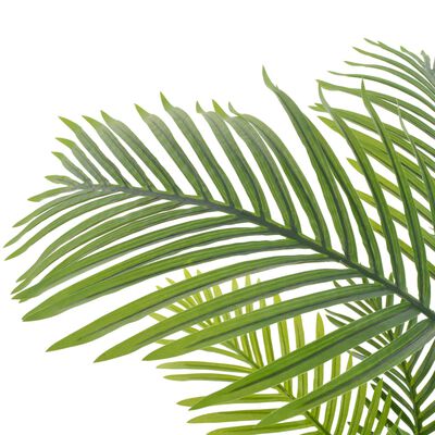 vidaXL Kunstig palme med potte grønn 120 cm